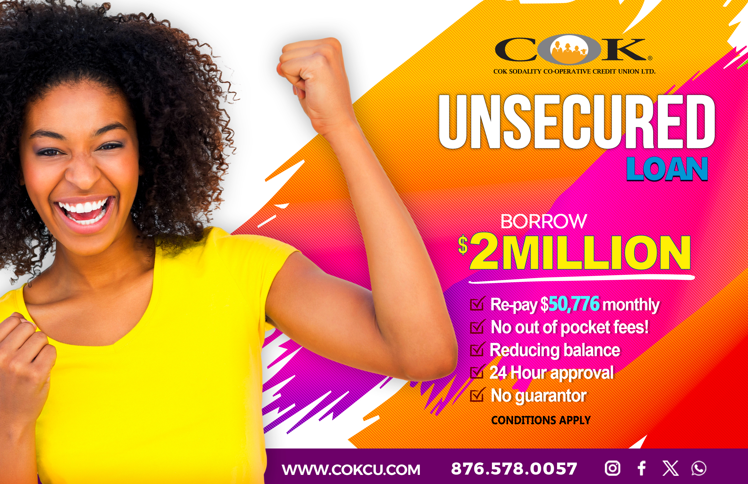 COK Unsecured promotion